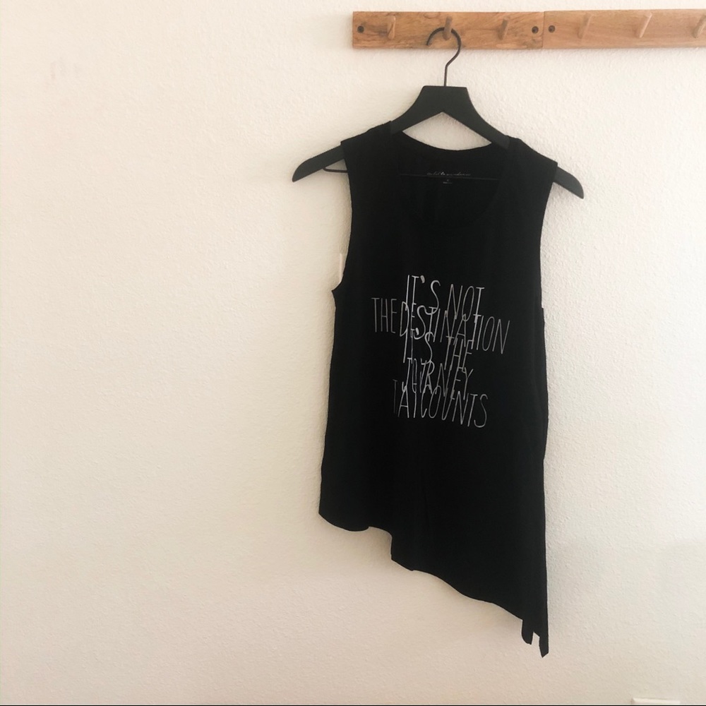 Fit To Wander Asymmetrical Tank Top